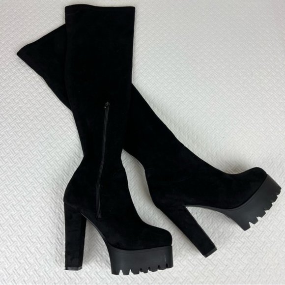 Vintage Shoes - Vintage style over the knee boots